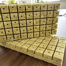 Load image into Gallery viewer, Seed Starter Cubes- Ideal for Hydroponic and Soilless Planting
