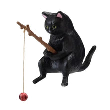 Load image into Gallery viewer, Fishing Cat-  Aquarium &amp; Terrarium Decoration
