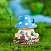 Load image into Gallery viewer, Terrarium Figurine Mini Mushroom House
