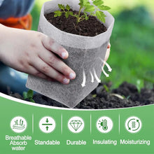 Load image into Gallery viewer, Bulk - Biodegradable Grow Bags (100/200/300/500 piece)
